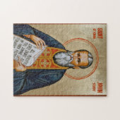 Orthodox Christelijke icoon van St. Johannes Krons Legpuzzel (Horizontaal)