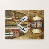 Orthodox Christelijke icoon van St. Martin de Barm Legpuzzel (Horizontaal)