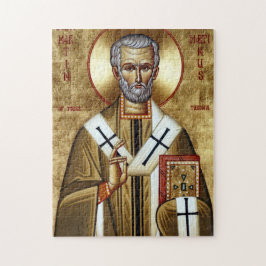 Orthodox Christelijke icoon van St. Martin de Barm Legpuzzel