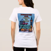 Orthodox Christmas  Tri-Blend Shirt (Achterkant)
