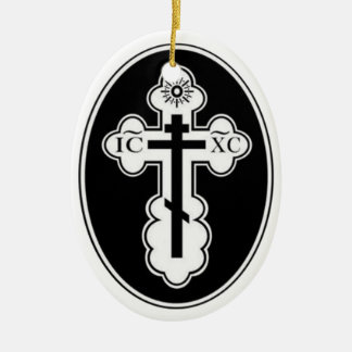 Orthodox ~ Christus is geboren! Geef hem een eer! Keramisch Ornament