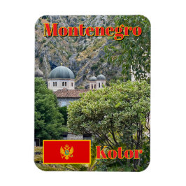 orthodox churches in Kotor, Montenegro travel Magneet