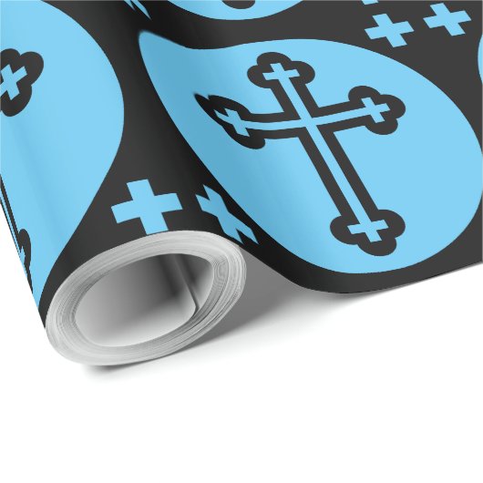 Orthodox Cross Cadeaupapier (Rol Hoek)