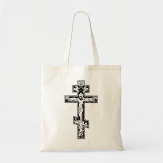 Orthodox Cross Classic Tote Bag (Voorkant)