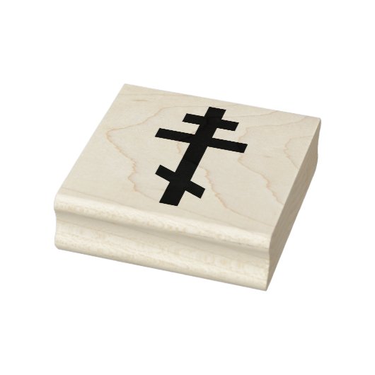 Orthodox Cross Rubber Stamp Rubberstempel (Stempel)