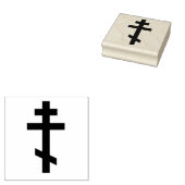 Orthodox Cross Rubber Stamp Rubberstempel (Gestempeld)