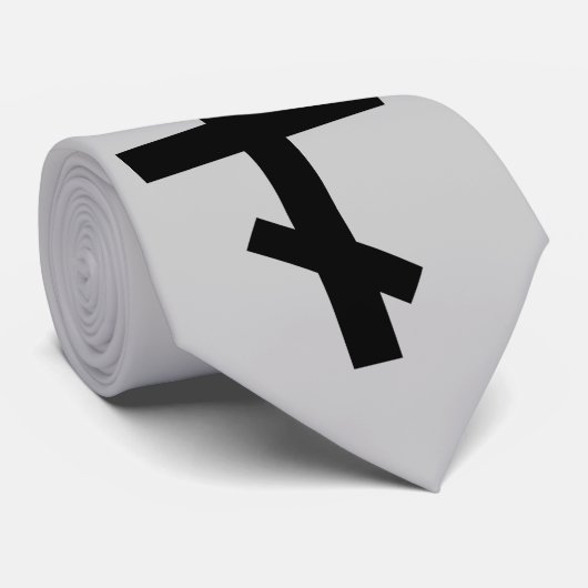 Orthodox Cross Stropdas (Opgerold)