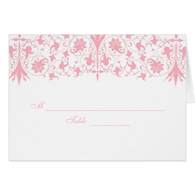 Orthodox Elegant Baptism Place Card (Voorkant Horizontaal)
