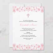 Orthodox Elegant Baptisme Invitation Kaart (Voorkant)