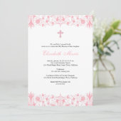 Orthodox Elegant Baptisme Invitation Kaart (Staand voorkant)