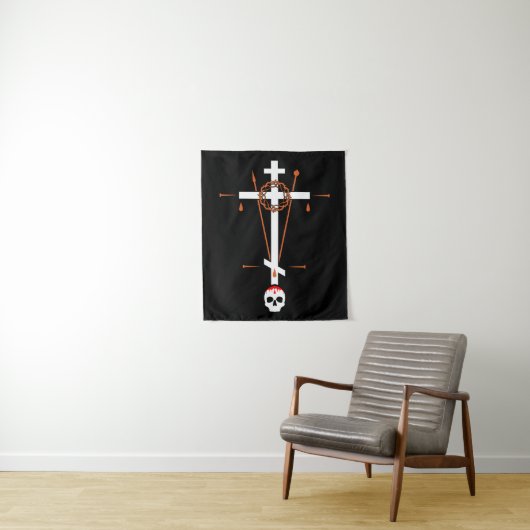 Orthodox Golgotha Kenosis Cross Wandkleed (In situ)