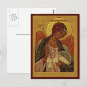 Orthodox Guardian Angel Briefkaart (Voorkant / Achterkant)