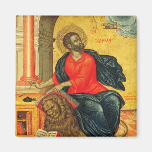 orthodox icoon van de heilige Marcus de Evangelist Magneet