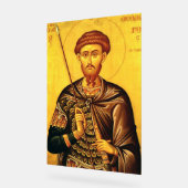 Orthodox icoon van Sint-Theodorus Tiro Acryl Bord (Hoek)