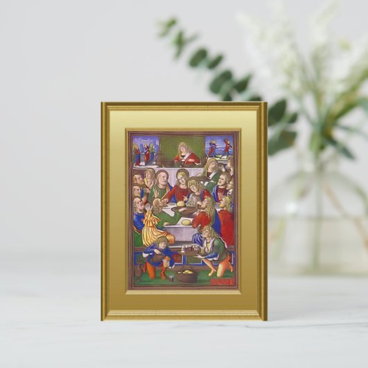 Orthodox Ikon Briefkaart (Staand voorkant)