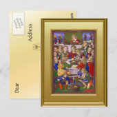 Orthodox Ikon Briefkaart (Voorkant / Achterkant)