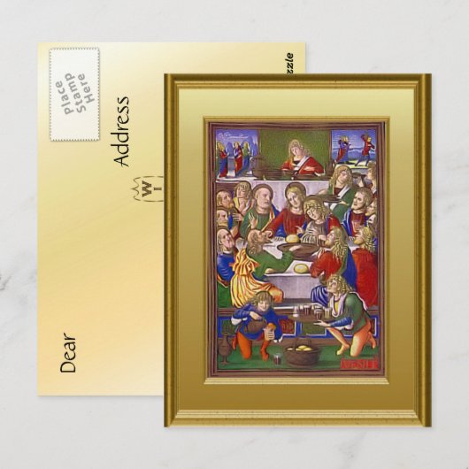 Orthodox Ikon Briefkaart (Voorkant / Achterkant)