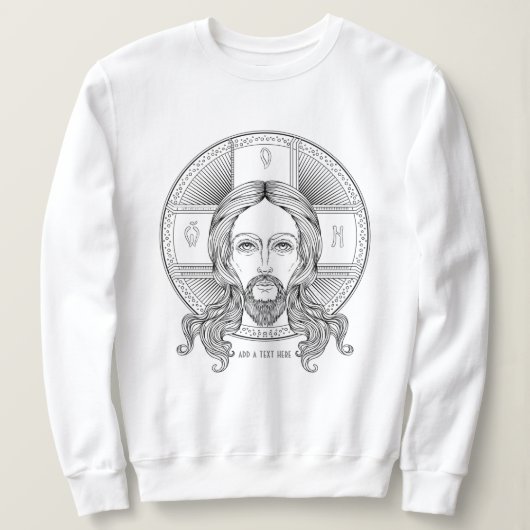 Orthodox Jesus Sweatshirt (Design voorkant)