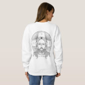 Orthodox Jesus Sweatshirt (Achterkant volledig)