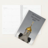 Orthodox Kalender Dagboek Russische Kerk Foto Planner (Display)