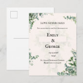 Orthodox/Katholiek Christelijke Uitnodiging tot he (Voorkant / Achterkant)