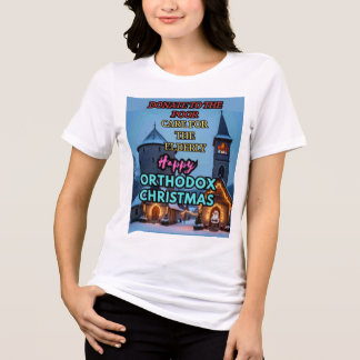 Orthodox Kerstmis Tri-Blend Shirt