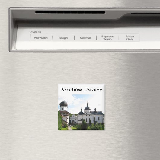 Orthodox klooster in Krechow, Oekraïne Magnet (Insitu (Vaatwasser))