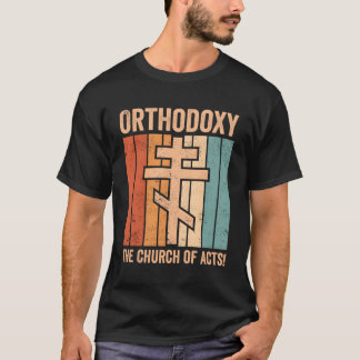 Orthodox Kruis Orthodoxie De Kerk van een T-shirt