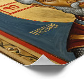 Orthodox religie icoon, een heilige poster (Hoek)
