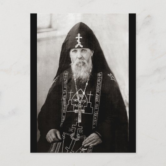Orthodox Schema Monk Briefkaart (Voorkant)