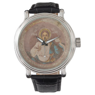 Orthodox Sint-Ikoon Kerk Godsdienst Jezus Christus Horloge