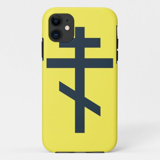 Orthodoxe Achtpuntige Kruis Heilige Devotionele Ku Case-Mate iPhone Case (Achterkant)