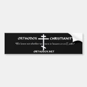 Orthodoxe Bumpersticker (Voorkant)