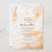 Orthodoxe Christelijke doop uitnodiging (Achterkant)