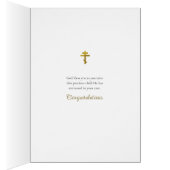 Orthodoxe Christelijke felicitaties Nieuwe Baby Ka (Binnen (Rechts))
