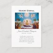 Orthodoxe Christelijke Foto Begrafenis Gebed Kaart Plaatskaartje (Voorkant)