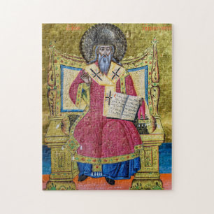 Orthodoxe christelijke icoon van Sint-Januaris Legpuzzel
