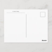 Orthodoxe christelijke icoon van St. Basilius van Briefkaart (Achterkant)