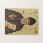 Orthodoxe christelijke icoon van St. Paisios van d Legpuzzel (Horizontaal)
