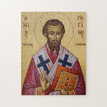 Orthodoxe christelijke icoon van St. Reginos van S