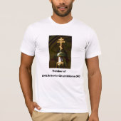 Orthodoxe Christelijke kerk Drie bar T-shirt (Voorkant)