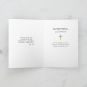 Orthodoxe Christelijke minimalistische sympathieka Kaart (Binnen)