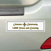 Orthodoxe christelijkheid - 2.000 jaar en tellen ( bumpersticker (Op auto)