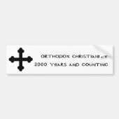 Orthodoxe christendom 2000 jaar bumpersticker (Voorkant)