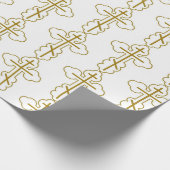 Orthodoxe cross-dradenpapier cadeaupapier (Hoek)