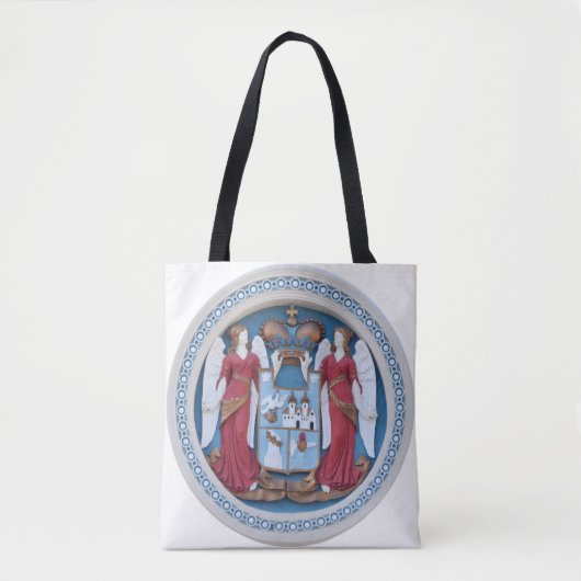 orthodoxe engelen sluiten religie symbool stucco t tote bag (Voorkant)