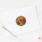 Orthodoxe Geboorte Ronde Sticker (Envelop)
