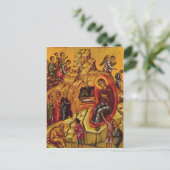 Orthodoxe Geboorte van Christus Briefkaart (Staand voorkant)