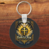 Orthodoxe Geloofskruis Sleutelhanger (Voorkant)