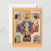 Orthodoxe herhalingspictogram - Briefkaart (Voorkant / Achterkant)